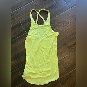 Lululemon coverup size small-neon yellow/green